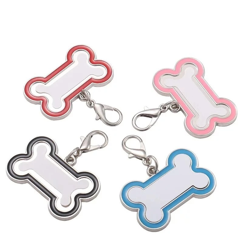 Bone Shape Enamel Lapel Pins Cute Colorful Wholesale Customized Logo China Factory High Quality Hot Sale Zinc Alloy Dog Tag