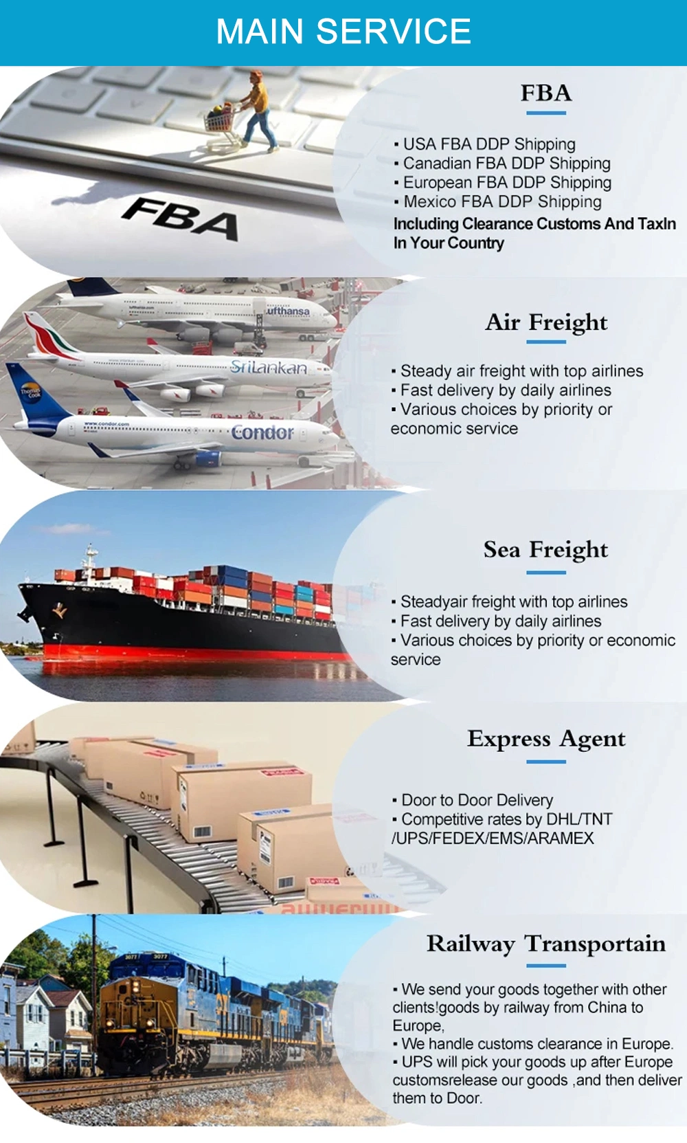 Shipping to USA Shipping Storage Shipping Agent Freight Agents Export Agent Air Freight From Tianjin to Canada