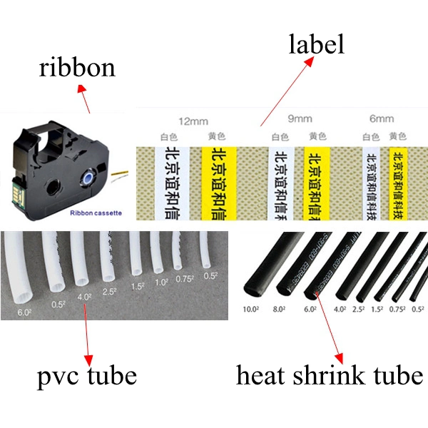 Zm-S650 Handheld Label Tube Inkjet Thermal Transfer Label Printer for Sale