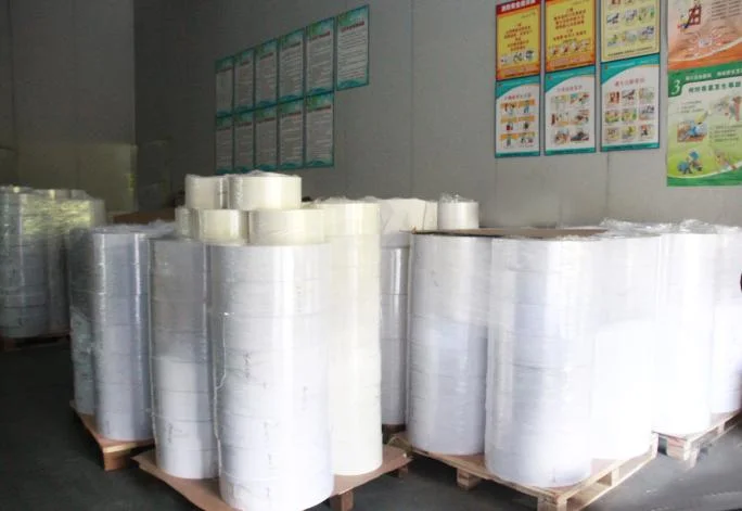 Szjohnson Raw Materials Supplier Self Adhesive Paper and Films Jumbo Roll for Flexo Screen Label Printing