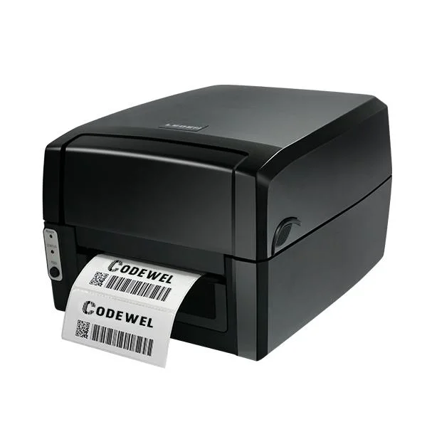 300dpi Printers Desktop Thermal Transfer Barcode Stickers with Ribbons Label Printer
