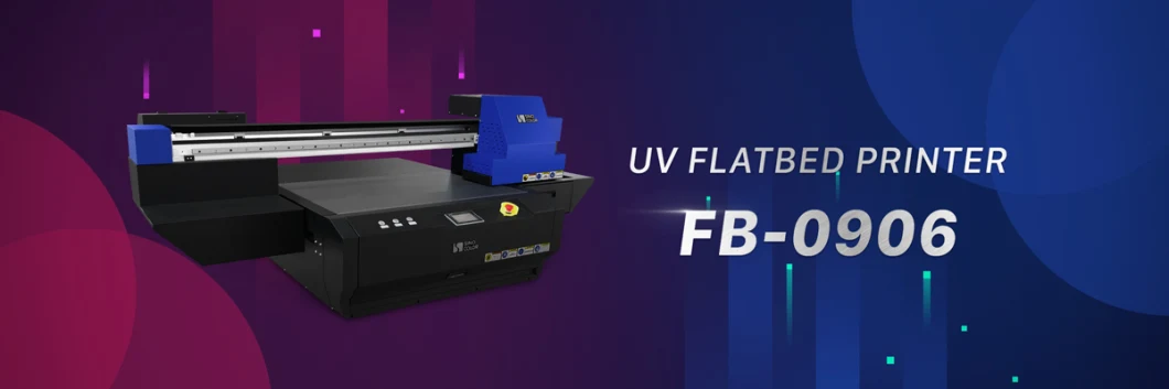 Cheap A1 6090 Varnish Sticker Digital Inkjet Flatbed UV Printer