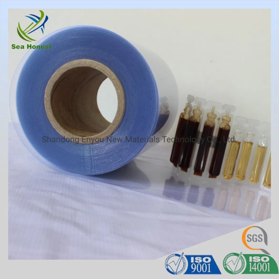 Hot Sale Pharma Grade Laminated PVC/PE Film for Packaging Oral Liquid or Suppository