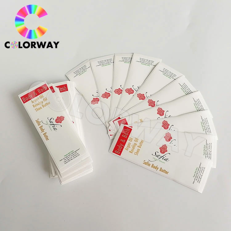 Glossy Art Paper /Coated Paper Printed Adhesive Label Printing (DC-LAB017)