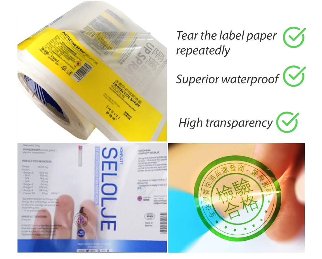 Flexographic Printing various consumer products Rightint Carton supplies flexography label
