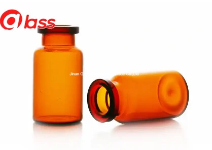 Tubular Glass Vial with Tear off Plastic Cap /PP Plastic Tamper Proof Cap