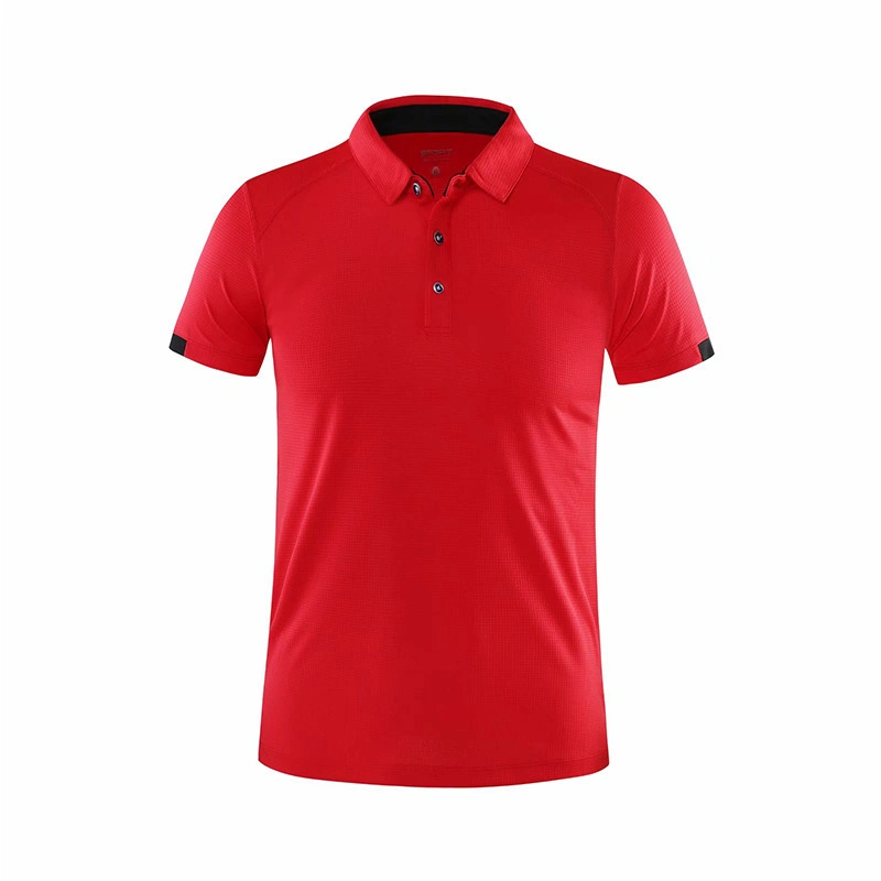 Quick Dry Customised Printing Embroidered Logo Sports Uniform Men Polo Shirt