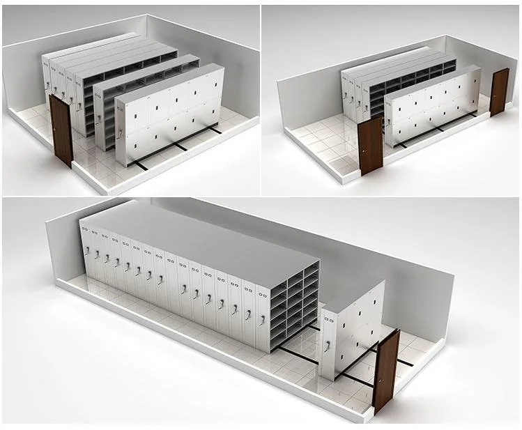 Customized Movable Electric Intelligent Library Mobile Compact Shelving