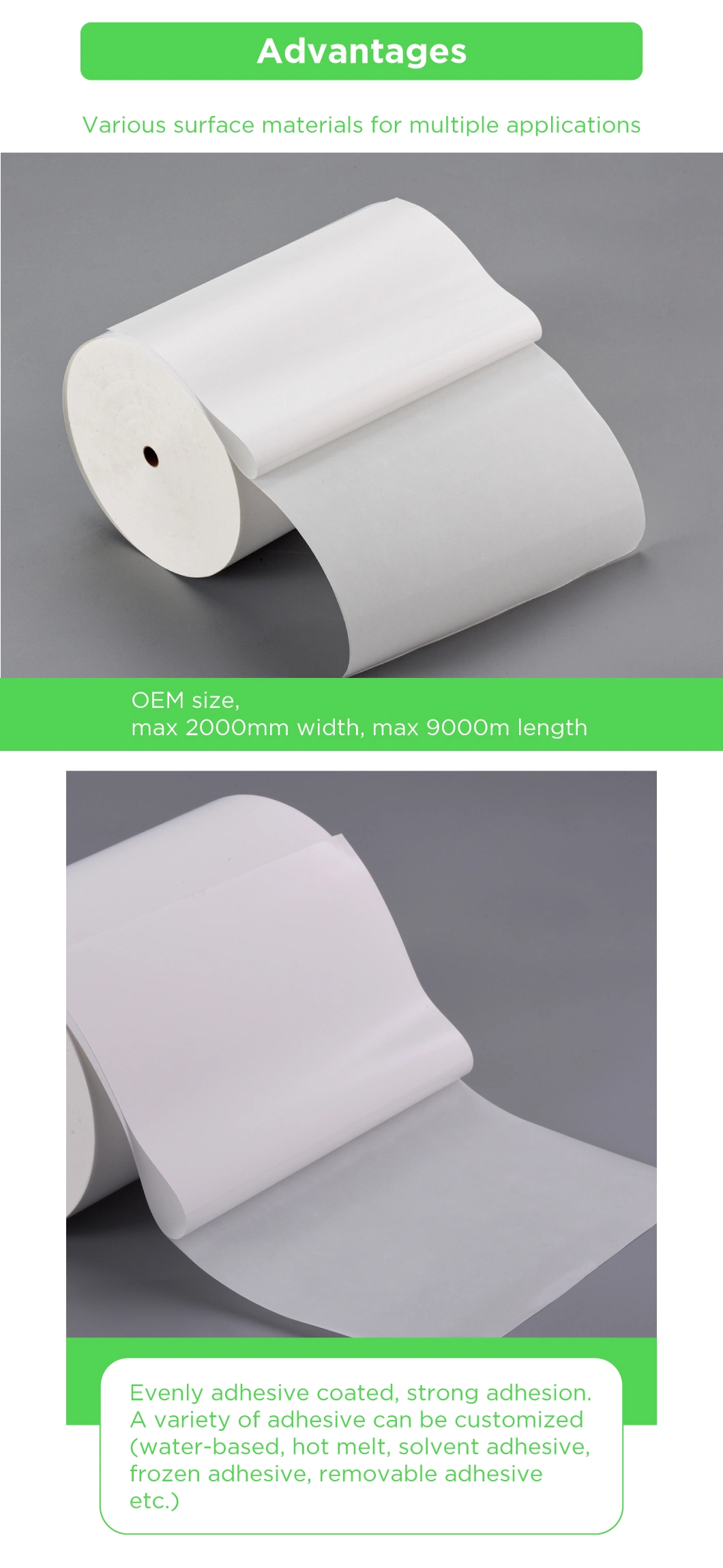 Adhesive Sticker Flexographic Printing Rightint various consumer products flexography label
