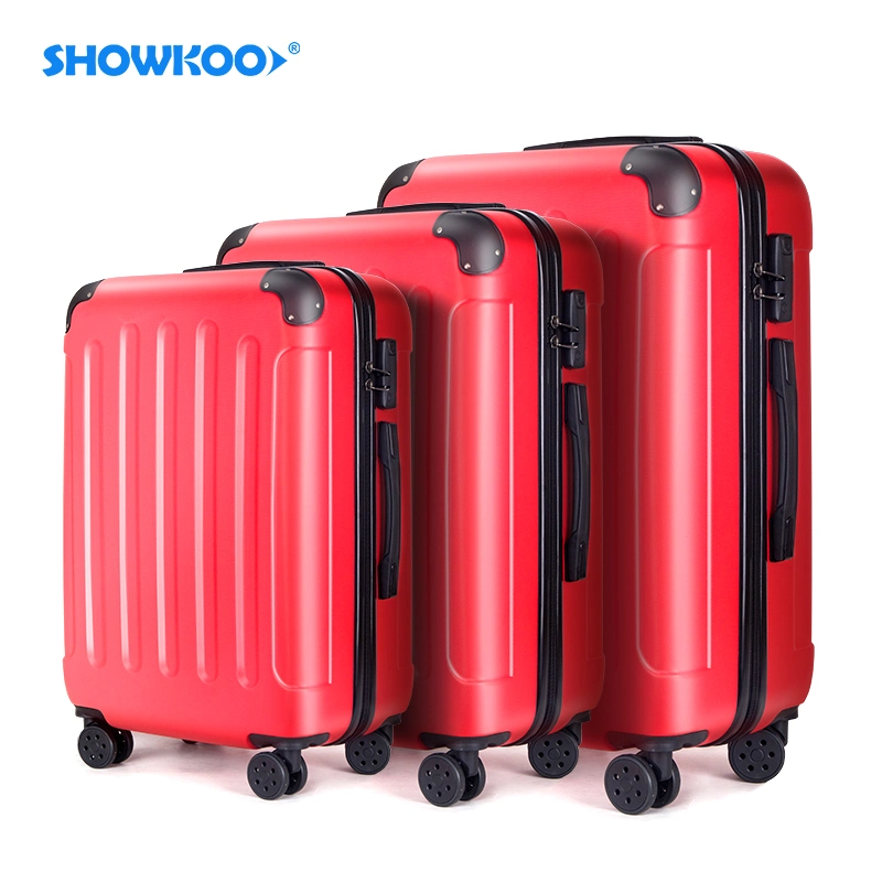 Scratch Proof ABS Luggage Waterproof Wheeled Travel Suitcase