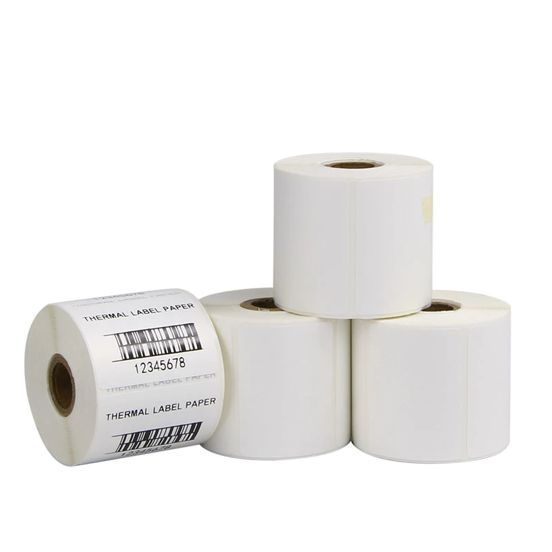 Jf Label Factory Direct Self Adhesive Thermal Professional Anti Friction Self Adhesive Label Roll for Logistics Company Label Sticker