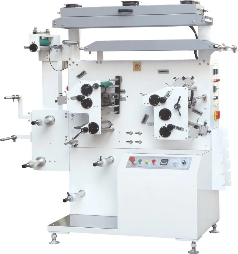 Automatic Double Side Woven Label Flexo Printing Machine