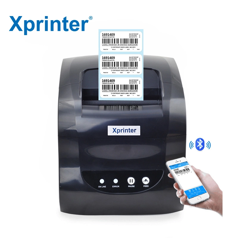 Xprinter High Quality Impresora Portatil XP-470B Direct Thermal 4inch Sticker Shipping Label Printer