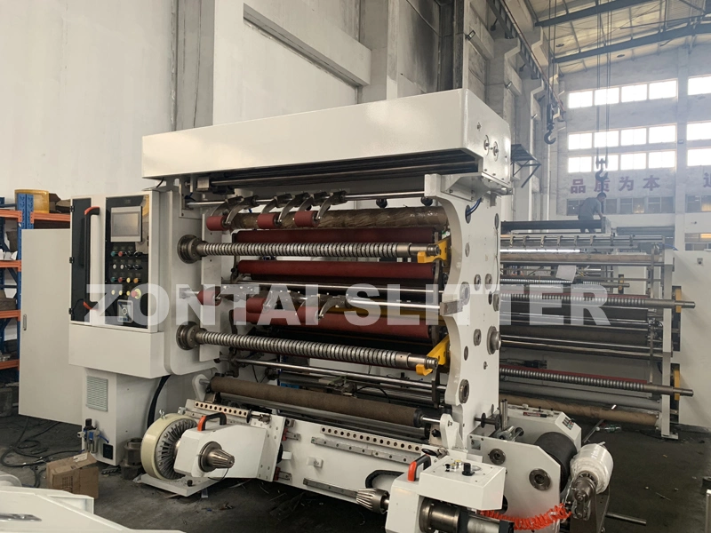 Plastic Film Label Rewinder Slitter Machine