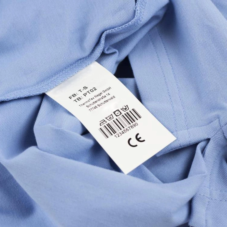Discounted Price Custom Thermal Transfer Printing Garment Textile Nylon Taffeta Wash Care Label 80*200m 3inch Label