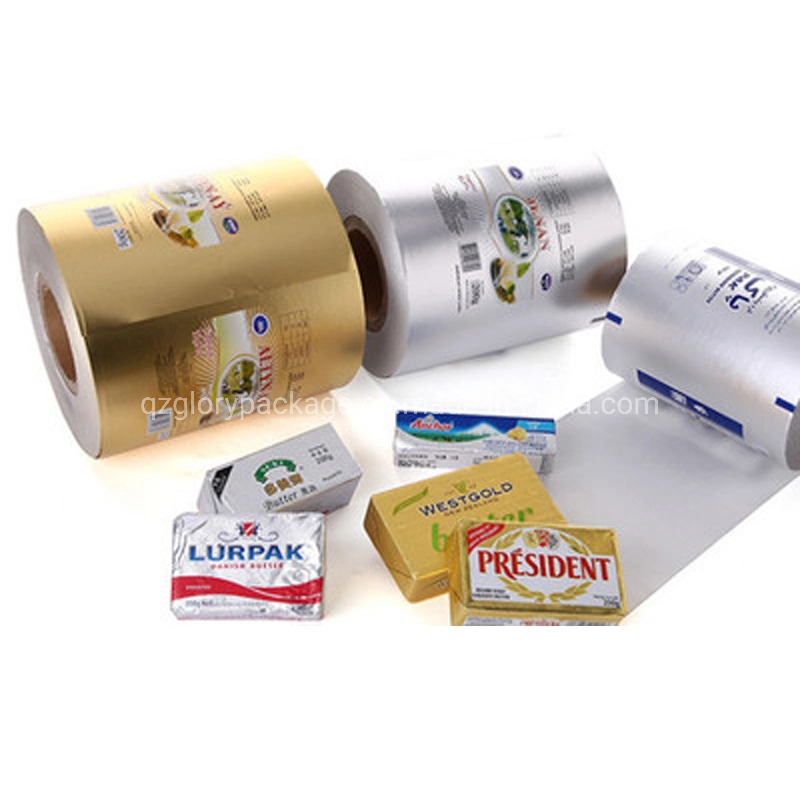 Alu Foil Paper Butter Packaging Film