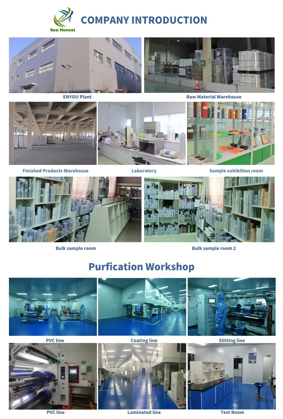Free Sample China Factory PVC/EVOH/PE PVC/PE for Laminated Film