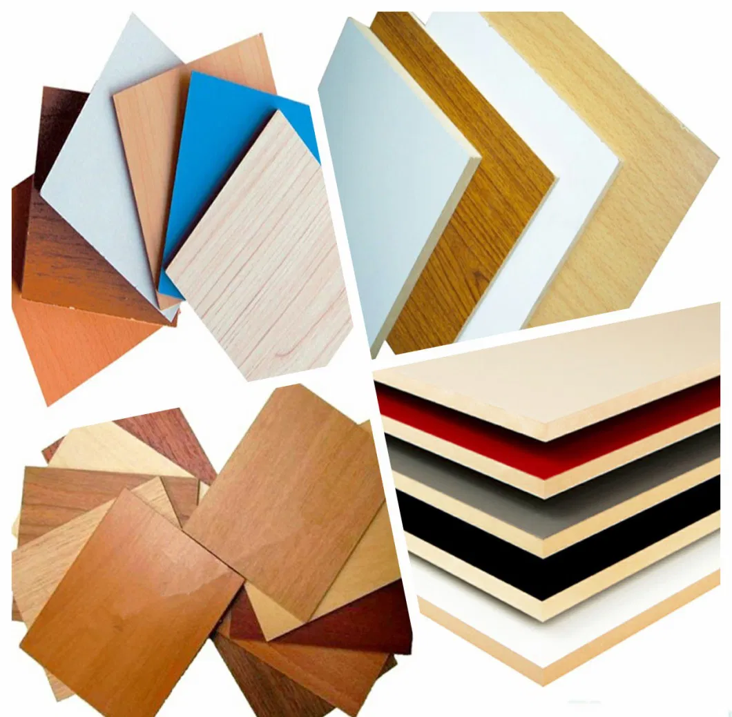 Chinese OEM&ODM Veneer Painting Melamine Board Custom MDF Board for Furniture Boards Building Material