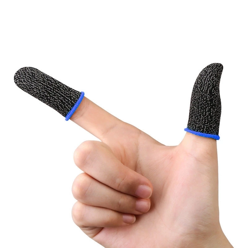 Finger Cover Game Control for Pubg Sweat Proof Non-Scratch Sensitive Touch Screen Gaming Finger Thumb Sleeve Gloves