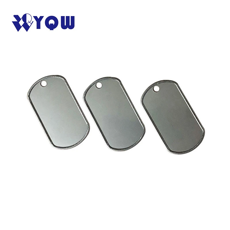 Promotion Cheap Stainless Steel Custom ID Logo Dog Tag