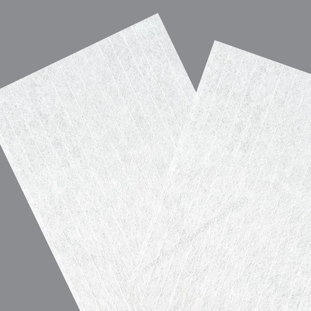 Glass Fiber Nonwoven / Fiberglass Mat for Roofing and Waterproofing
