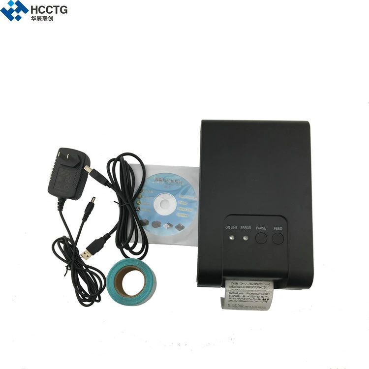 RS232 USB Bt Desktop 58mm Industrial Thermal Barcode POS Receipt Thermal Label Printer Hcc-Tl21