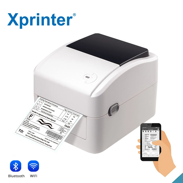 Xprinter XP-T451B USB WIFI Optional High Speed 4 Inch Label Printer Thermal Transfer Printer