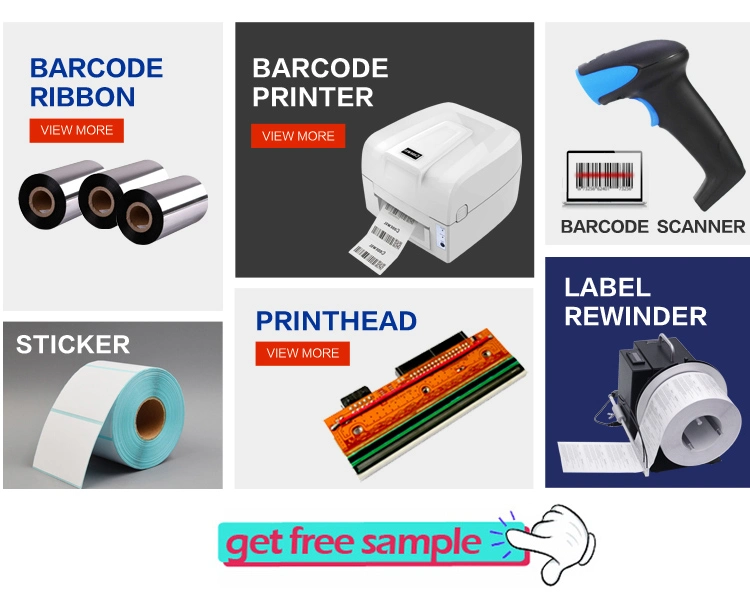 Ttp-244 Digital Printer Mini Thermal Barcode Label Sticker with Barcode