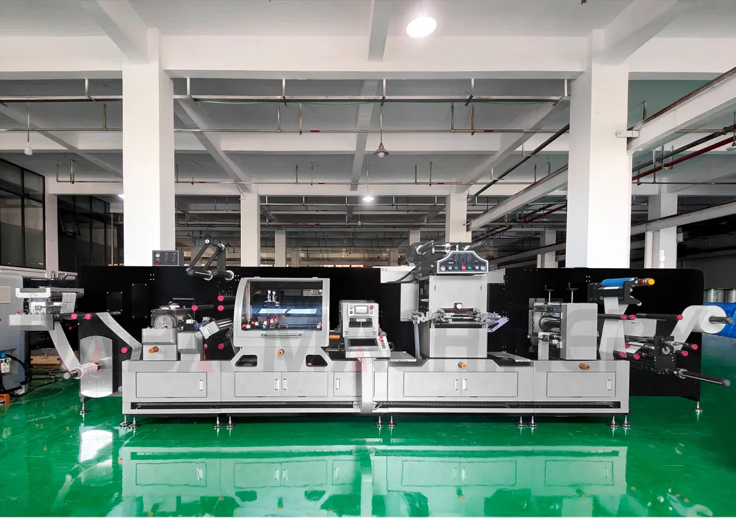 Label Adhesive Film Finishing Printing and Cutting Rewinding Machine