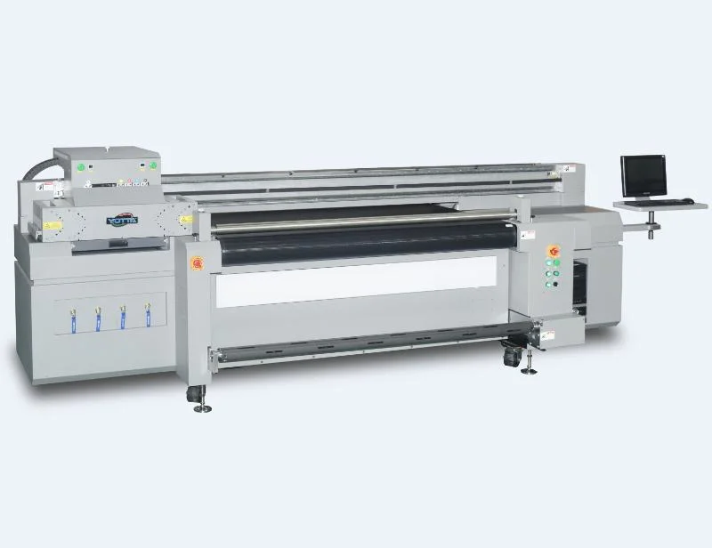 Yotta Digital Inkjet 3200mm Glass Kt Board Wallpaper Sticker Machine UV Printer