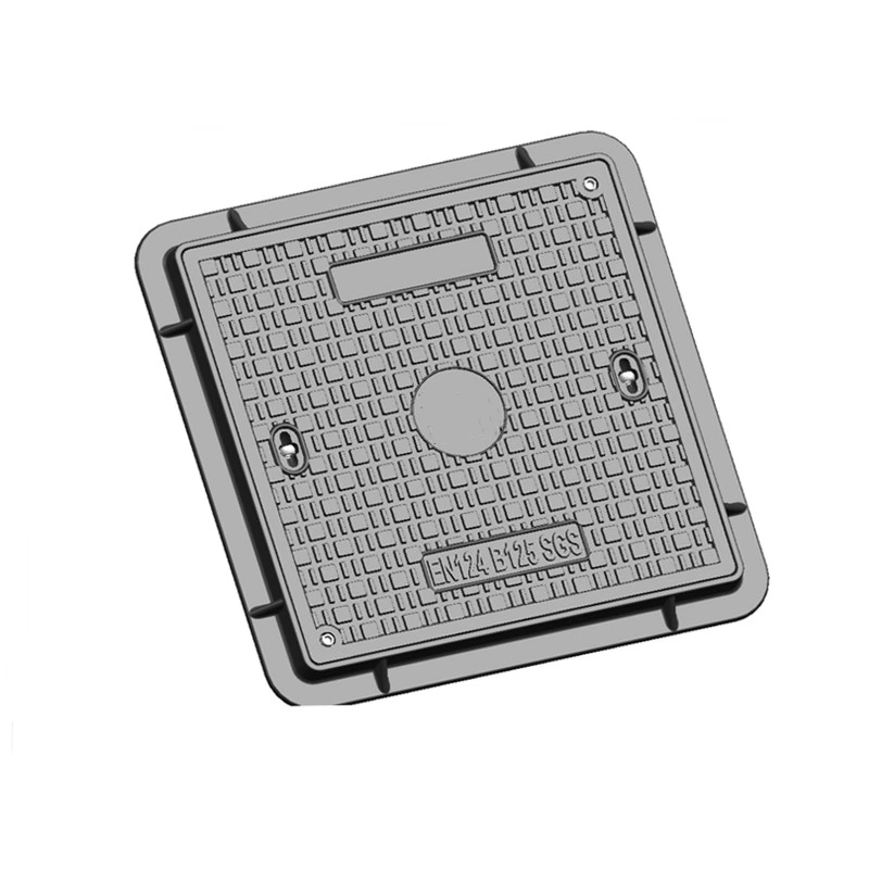 Waterproof En124 Manhole Cover Plastic Composite Manhole Cover SMC Square Manhole Cover