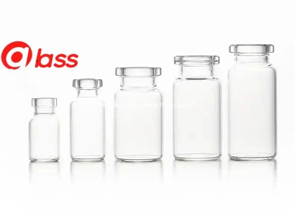 Tubular Glass Vial with Tear off Plastic Cap /PP Plastic Tamper Proof Cap