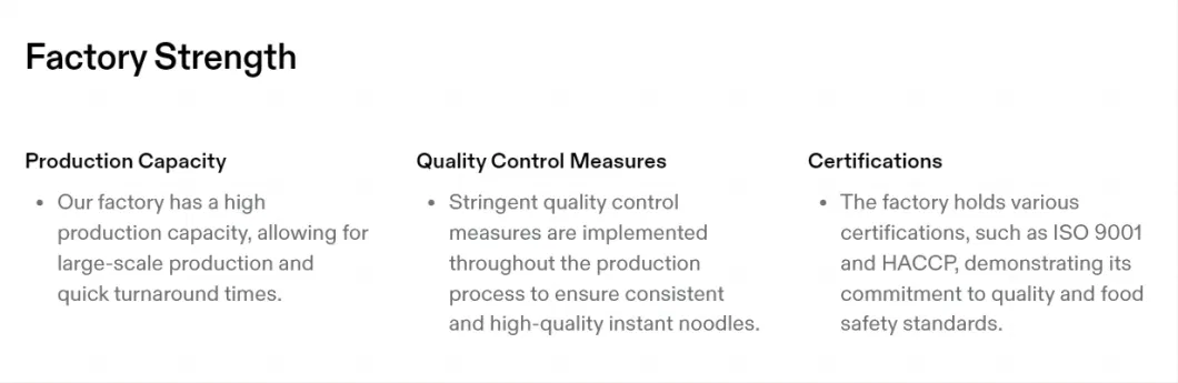 Asian Quick Precooked Chinese Non Fried Spicy Chicken Beef Shrimp Vegetables Laksa Customized Flavour Korean Cup Bag Bowl Packet Dry Ramen Soup Instant Noodle