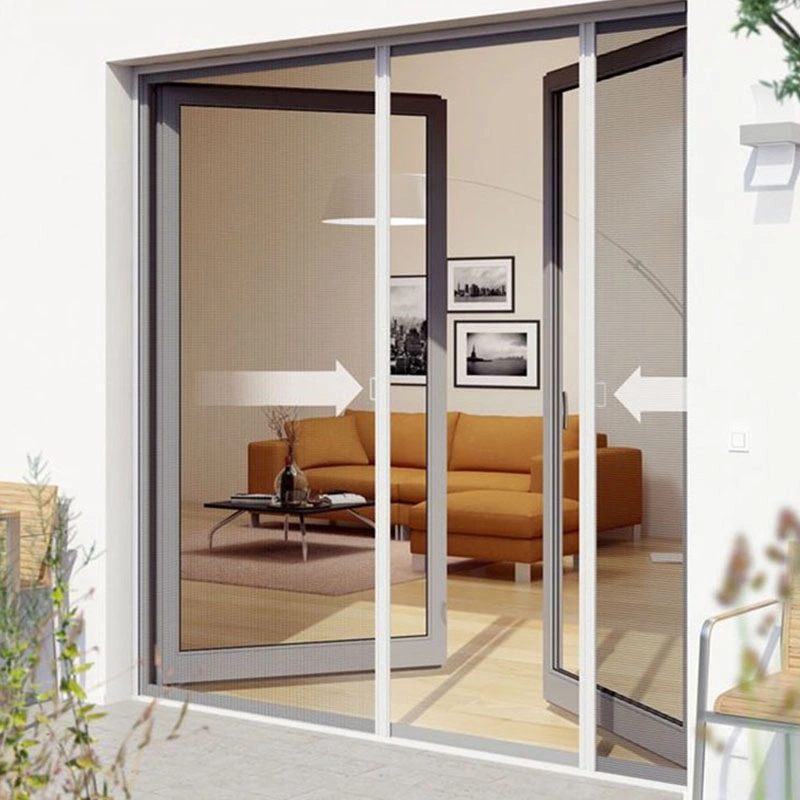 Tear Proof Roll up Bug Screen Retractable Screen Door