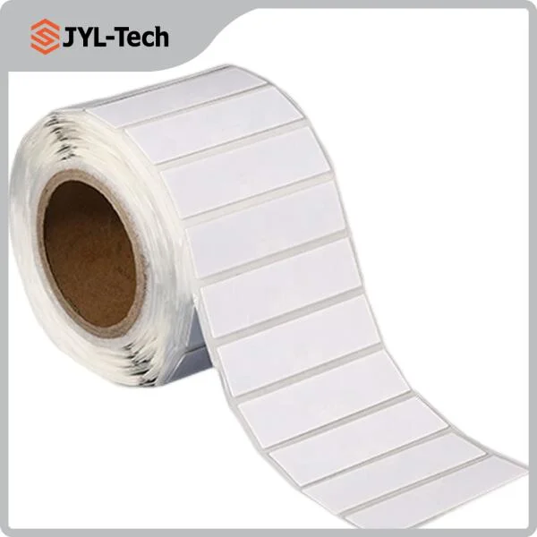Custom Barcode Printing UHF Textile RFID Woven Care Label for Clothing