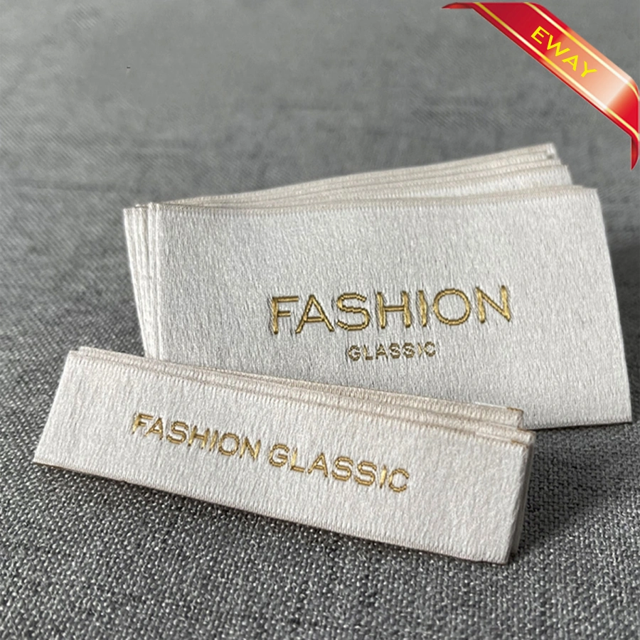 Garment Brand Label Woven Main Neck Label for Suit