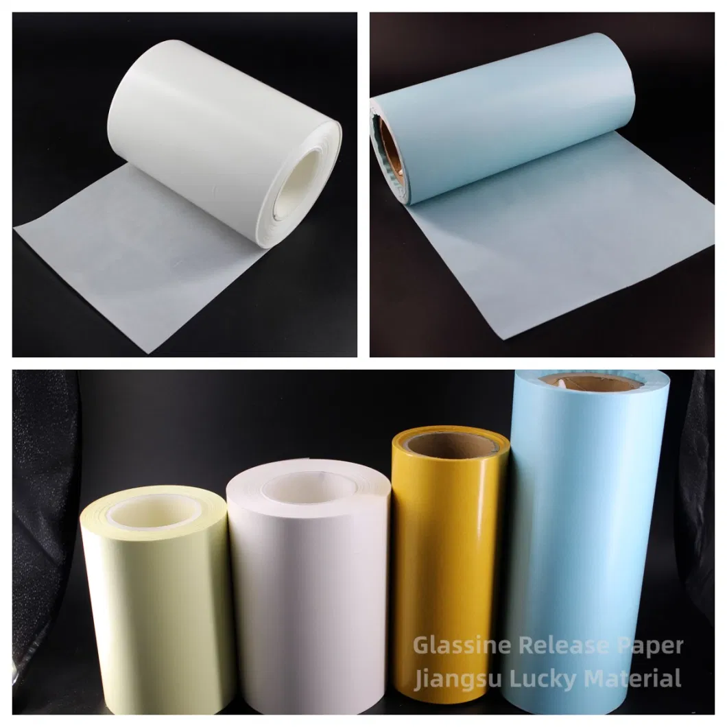 Thermal Paper Eco Top with Glassine Label Material for Printing