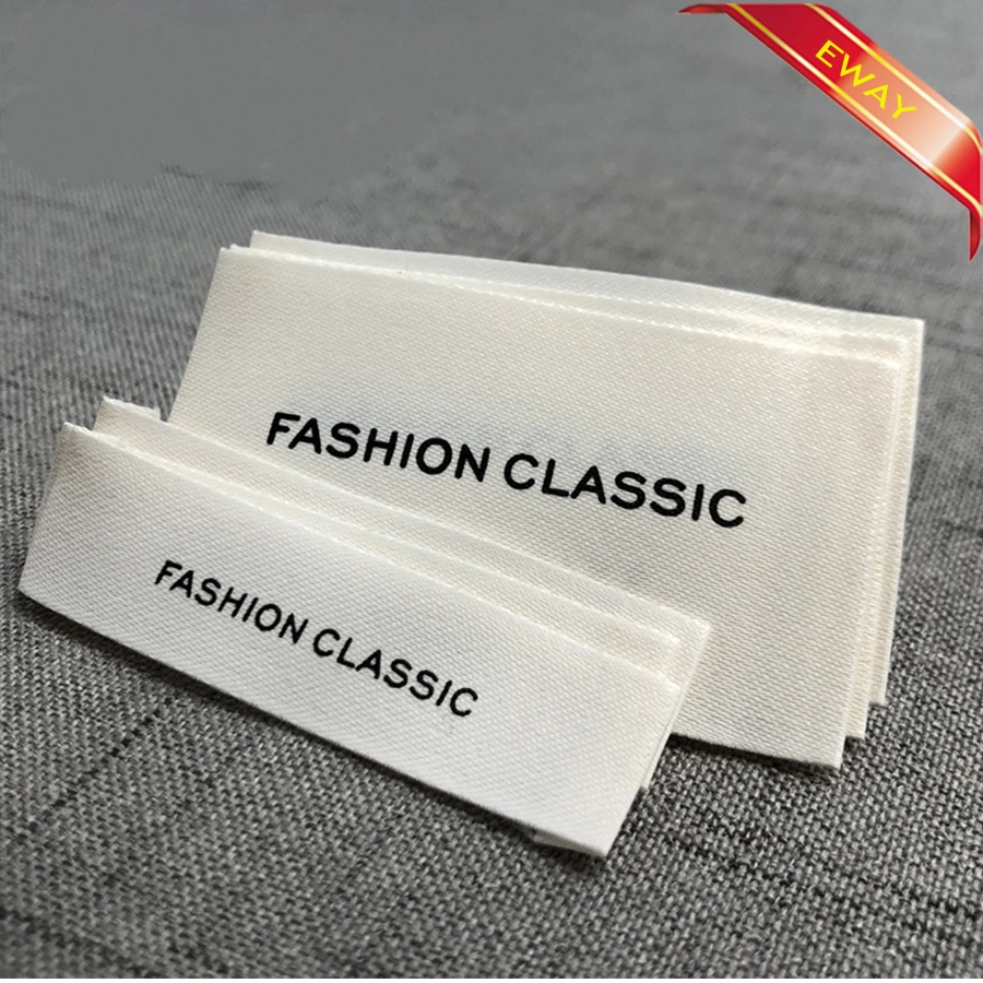 Garment Brand Label Woven Main Neck Label for Suit