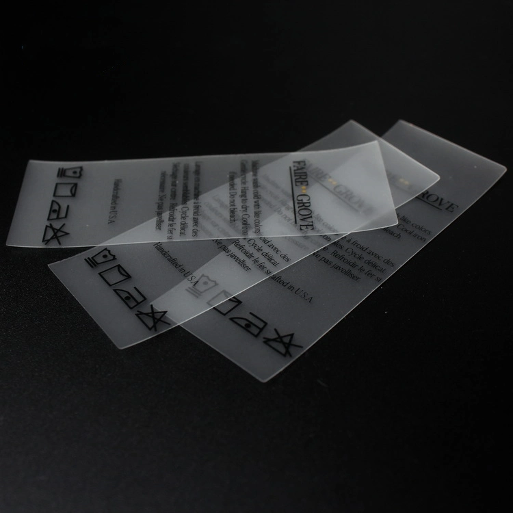 Factory Wholesale Clothing Labels Satin Ribbon Fabric Material Wash Care Labels Barcode Clothing Hanger Label Stickers