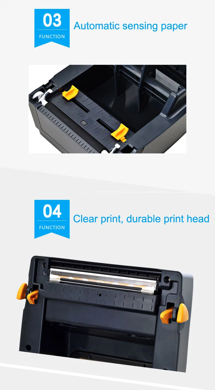 Xprinter XP-460b 4X6 Shipping Address Thermal Label Printer Barcode Sticker Desktop Printer Machine