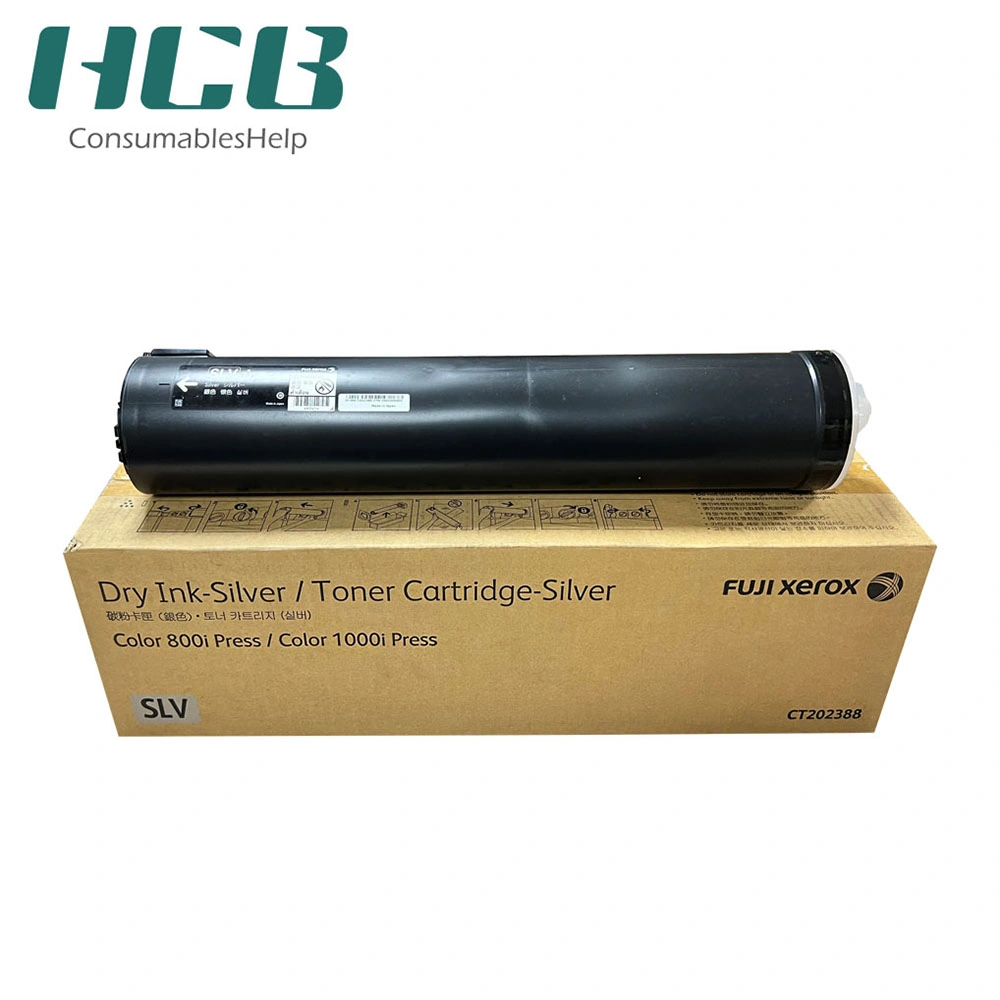 CT202388 Asia Version Original Slv for FUJI Xerox Color 800I 1000I Toner Silver Dry Ink 006r01666