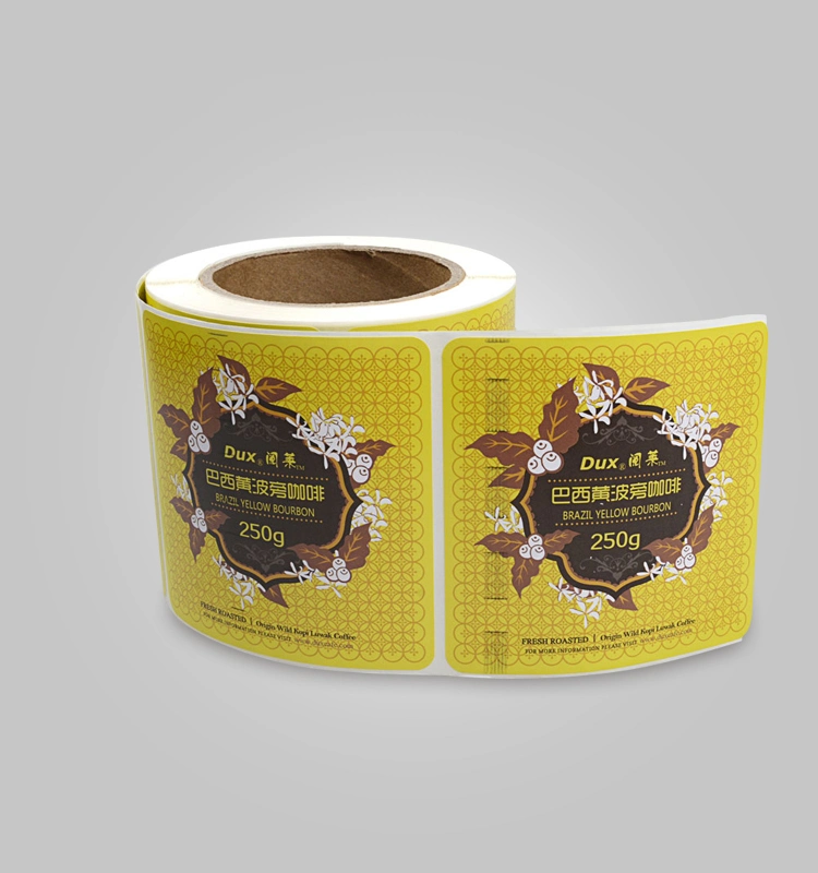 OEM/ODM Offset Full Color Printing Paper Adhesive Labels