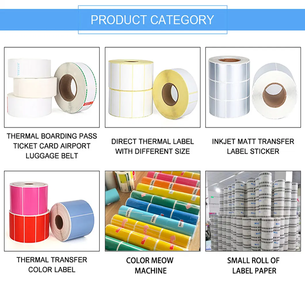 Professional Anti Friction Self Adhesive Label Roll for Logistics Company Label Sticker