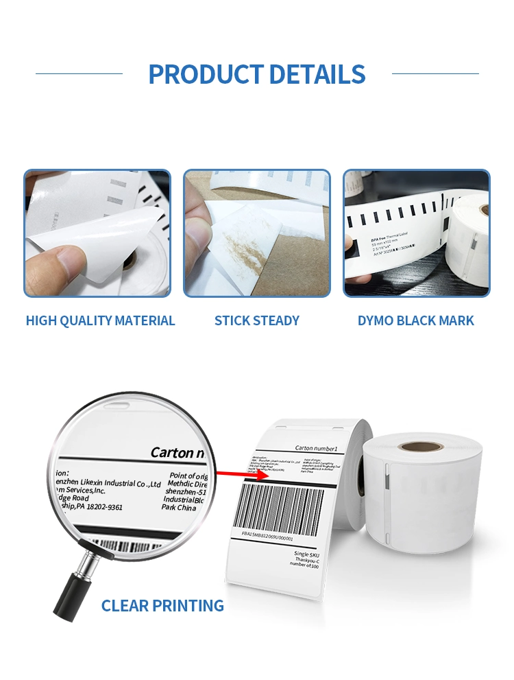 Free Sample Dymo Label Compatible Shipping Logistics Express Labels