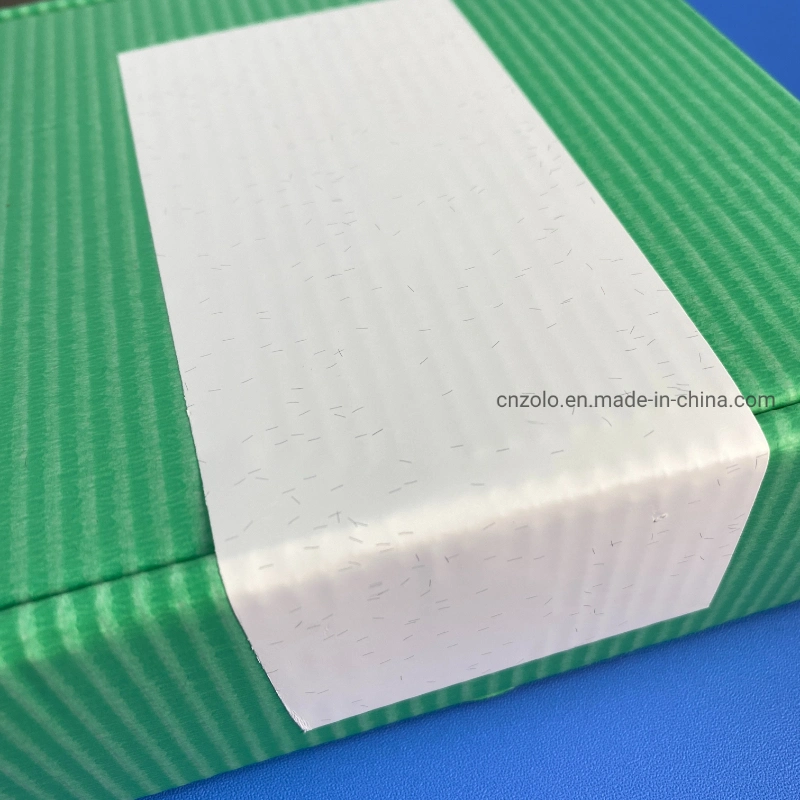 UV Fiber Security Paper Eggshell Sticker Destructive Label Material