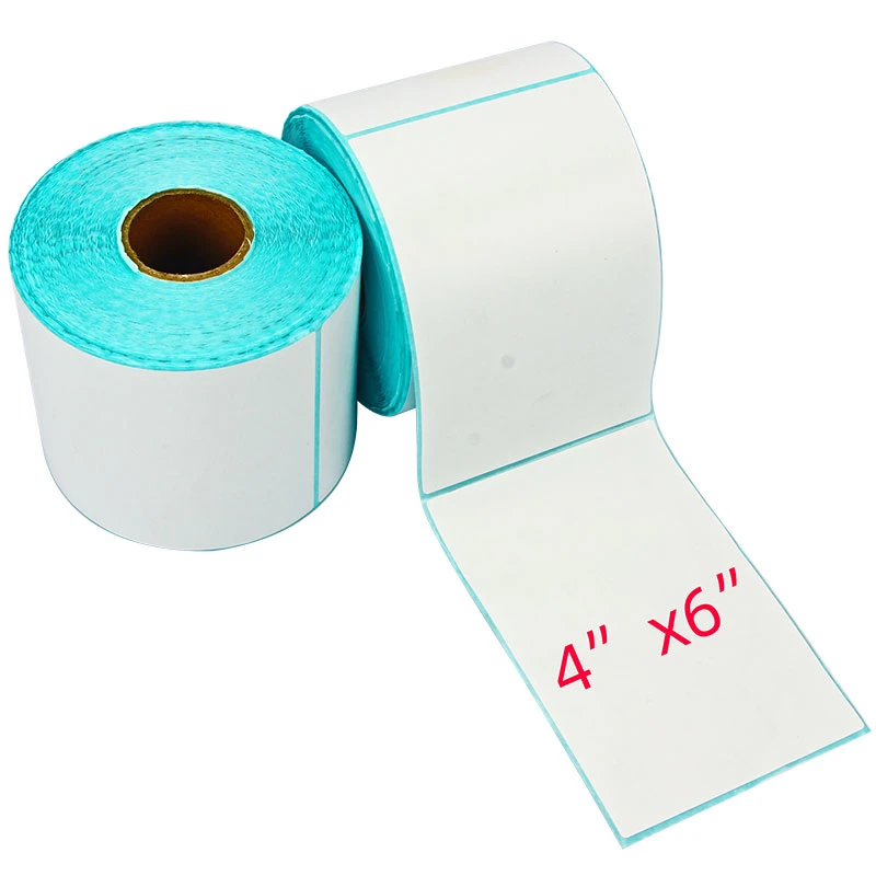 Zebra/Dymo Compatible Self Adhesive 4X6 Inch Direct Thermal Sticker Paper Thermal Transfer Printed Label