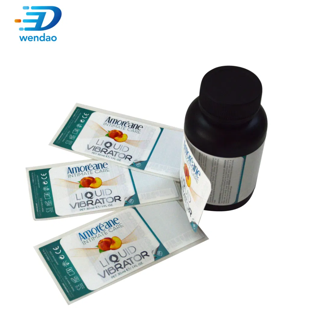 High Quality Medical Waterproof Double Sided Adhesive Sticker Label Logo Stickers Both Sides Printed