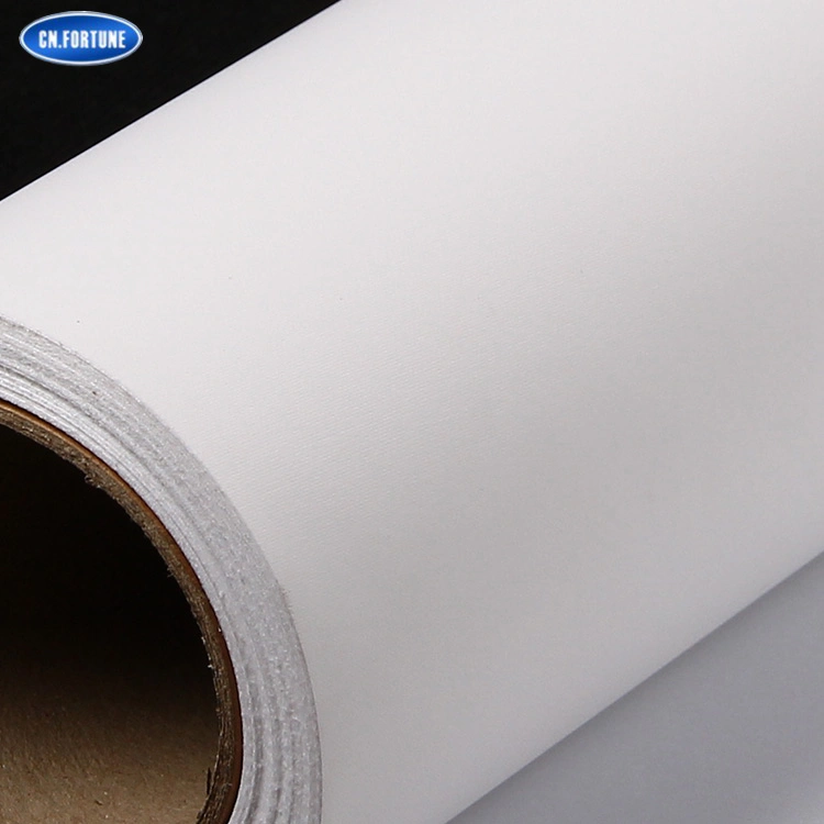 Apply for Advetising Outdoor&Indoor Water-Base Waterproof White Fabric with Nice Price