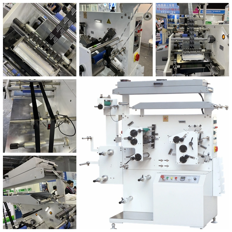 Automatic Double Side Woven Label Flexo Printing Machine
