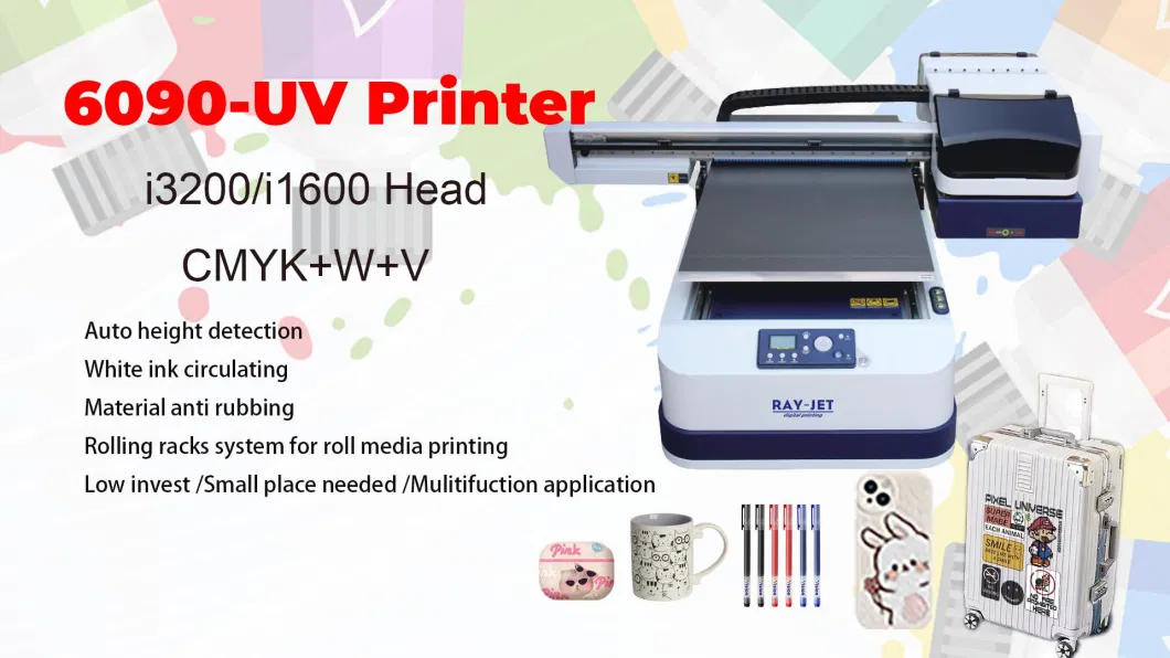 6090 UV Dtf Printer Machine Label Printing Machine Digital Printer